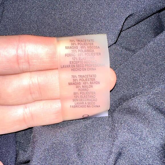 Elie Tahari Navy Blue Dress Size US 8 - Picture 13 of 13